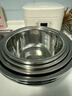 美厨（MAXCOOK）304不锈钢盆筛五件套加厚沙拉盆调料盆洗菜盆米筛味斗套装MCWA550 实拍图