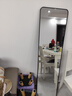 初学者 穿衣镜 全身落地镜试衣镜家用防爆壁挂衣帽间铝合金网红大镜子 经典黑150*40【壁挂+落地】 实拍图