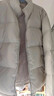 网易严选25新品90鸭绒超蓬羽绒服休闲面包服石墨烯保暖轻量抗菌防泼水 25秋冬连帽-卡其米 M 实拍图