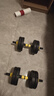 华亚（HUAYA） 哑铃男士杠铃套装可调节环保包胶手铃亚玲家用运动锻炼健身器材 一副两只总重20kg两用款【热销大众选择】 实拍图