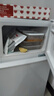 新飞冰箱小型租房用 一级能效冷 藏冷冻两用1-2人家用小冰箱 出租房双门电冰箱办公室两门 25年升级款 59A119LS一级能效【省电王】白 实拍图