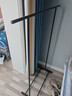 华恺之星 衣架落地晾衣架阳台晾衣杆卧室家用宿舍挂衣架YJ71脚钉黑1米 实拍图