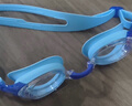 匹克儿童泳镜高清防水防雾儿童男女通用游泳装备潜水耳塞一体眼镜蓝色 实拍图