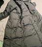 森马（Semir）陈都灵同款羽绒服女90绒长款三防冬宽松连帽外套简约109724113001 实拍图
