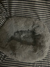 贝初众猫窝冬天冬季保暖狗窝猫床四季通用猫垫子冬天用猫咪窝网红猫窝 浅灰色 直径52cm【12斤内猫 8斤内狗】 实拍图