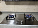 帅康（Sacon）【新品上市】燃气灶双灶家用 5.0KW灶具不锈钢面板【补贴立减20%】嵌入式台式灶台JZT-3G803 【天然气热卖款】不锈钢面板+中心铜火盖 实拍图