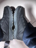 迪卡侬男士冬季保暖防水中帮徒步鞋 黑色 41 实拍图