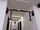 特步（XTEP）家用单杠室内引体向上器儿童成人免打孔门上训练健身器材运动吊杆 升级防滑【巨稳】+吊环96-140cm 免打孔/不伤墙体/不下滑 实拍图