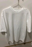 优衣库男女装大师T AIRism宽松圆领T恤五分袖短袖475355 465185 475355/00白色 S 实拍图