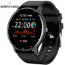 NORTH EDGE智能户外运动手表男士心率血压血氧睡眠监测计步卡路里蓝牙通话表 NL02C【黑色】 实拍图