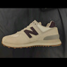 NEW BALANCE NB574官方休闲鞋女鞋复古舒适秋冬透气网鞋轻便百搭潮流运动鞋 米白色 WL574RCF 36.5 (脚长23cm)尺码详询客服 实拍图