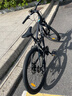 喜德盛（xds）山地自行车黑客350/旭日310 X6铝合金车架21速变速机械碟刹 黑客350黑银15.5寸（26款） 实拍图