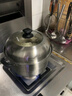 九阳 蒸锅家用不锈钢锅蒸笼大号容量汤锅馒头包子蒸馍锅燃气电磁炉 ZGH3001- 3层 30cm 实拍图