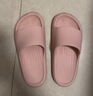 朴西香蕉船情侣凉拖鞋女浴室不易滑室内居家四季拖鞋男 浅粉 39-40 实拍图