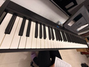 特伦斯折叠钢琴88键便携式电钢琴成人儿童电子琴重力度键盘V30pro钢琴 炫酷黑+专用琴包+Z型琴架 实拍图
