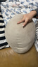 MUJI可当成腰垫使用的柔软靠垫 抱枕 腰托腰靠 浅米色 35*35*35cm 实拍图