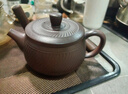 云南建水紫陶手工纹汉瓦壶凤鸣壶大容量家用功夫茶具紫砂大号茶壶 紫陶汉瓦壶+两杯子 实拍图