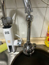 奥克斯（AUX）电热水龙头热水器加热水龙头快速热水变频恒温厨房下进水 【变频恒温】雪山白+漏保插头+万向喷头 实拍图