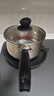 美厨（maxcook）316L不锈钢奶锅汤锅18cm 泡面煮奶辅食锅加厚复合底 MCN8129 实拍图