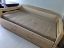 宇妍阁 实木沙发床可折叠小户型多功能书房坐卧两用1.5米客厅双人沙发床 软包清漆色204长*拉开180 【纯实木加厚材质】送床垫+5枕 实拍图