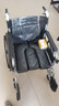 衡互邦 轮椅折叠老人坐便椅 轻便轮椅带坐便轮椅车 残疾人手推车 升级耐磨轮-黑色皮革款SYIV90 实拍图