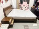 全友家居 纯实木床轻奢风多功能1.8x2米主卧室双人大床婚床家具 实拍图