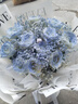 幽客玉品鲜花速递碎冰蓝玫瑰花束表白送女友老婆生日礼物全国同城配送 11朵碎冰蓝玫瑰花束—蓝色星辰 实拍图