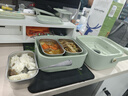 小熊（Bear）电热饭盒 加热饭盒 保温饭盒可加热 双层四胆办公室蒸煮热饭神器可预约上班族加热便当盒DFH-G16W7 实拍图