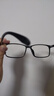 米家小米防蓝光眼镜 平光无度数防辐射眼镜手机电脑男女黑色 实拍图