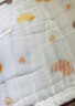 全棉时代儿童浴巾纯棉透气纱布浴巾新生婴儿宝宝洗澡大毛巾小鸭子95*95cm 实拍图