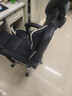 锦汐电脑椅办公椅子电竞椅家用人体工学椅老板椅主播靠背椅皮革转椅 黑色+4级杆+乳胶+脚踏【大满配】 实拍图
