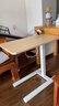 西昊D01床边桌可移动书桌任意桌气动升降桌宿舍桌子边几电脑桌枫木色 实拍图