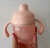 爱咔威（IKV）儿童水杯 硅胶学饮吸管婴幼儿鸭嘴吸嘴杯学饮两用 鸭嘴款-小粉瓶 160ml 实拍图
