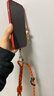 ALittleFlower手机挂绳挂脖斜挎加粗伸缩饰品户外防盗绳运动旅游登山链多功能挂件适用华为mate80/X7系列 橙黑 实拍图