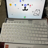 吉玛仕妙控键盘无线键盘适用于ipadpro键盘magic keyboard蓝牙金属平板键盘 升级款【蓝牙5.1+无线2.4G连接】钛金银 实拍图