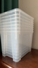 宜家（IKEA）SAMLA萨姆拉高透明收纳箱塑料书籍衣服玩具整理收纳神器 有盖45公升 实拍图
