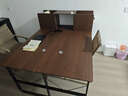 宜造（YIZAO）职员办公桌电脑桌简约现代员工办公桌2/四人位桌椅组合电脑桌子 【双人位】原野橡木色150cm 实拍图