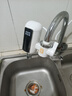 奥克斯（AUX）电热水龙头热水器免安装即热速热接驳款厨卫两用加热水龙头 【免安装】雪山白+漏保+送万向喷头 实拍图