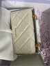 CHARLES&KEITH质感菱格链条小方钱包女包包女包生日礼物CK6-10680924 Cream奶白色 XS 实拍图