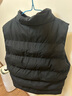 【清仓捡漏】马甲男士休闲百搭加厚秋冬防寒保暖坎肩加棉背心 黑色 L 建议100-120斤 实拍图