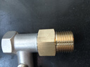 左圆右方（CISQU）黄铜内外丝牙直接水管变径大头转小头人燃气管道异径接头配件 4分内外丝直接 实拍图