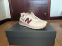 NEW BALANCE NB574官方休闲鞋女鞋复古舒适秋冬透气网鞋轻便百搭潮流运动鞋 米白色 WL574RCF 39 (脚长25cm)尺码详询客服 实拍图