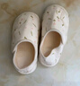 爱宝适月子鞋春秋冬孕产妇加厚软底鞋包跟拖鞋家居鞋可外穿40-41码 M421 实拍图
