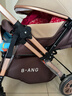 奔昂 婴儿推车可坐可躺轻便避震宝宝折叠婴儿车双向BB童车手推车 升级卡其+一键单手收+可坐躺+可双向推行+四轮高配 实拍图
