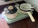 小熊（Bear）双灶电煮锅 电炒锅 多功能电火锅分体式煎炒焖煮料理锅宿舍用小煮锅 电热锅 E12J1配蒸笼 实拍图