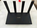 华为路由AX6 new 黑色  Wi-Fi6+ 7200Mbps 千兆路由器 家用高速全屋覆盖大户型 wifi穿墙王 实拍图