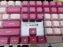 CHERRY樱桃 KC200机械键盘办公游戏两用电脑键盘机械 粉色拼色客制化键盘PBT键帽有线键盘茶轴108键 实拍图