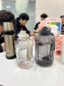 乐扣乐扣（LOCK&LOCK）小水库大容量塑料运动水杯户外冷水壶刻度把手男女杯子2.2L灰色 实拍图