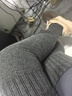 猫人女士袜子女秋冬【保暖羊毛厚袜子】过膝袜长筒袜女高筒袜新品2双 实拍图