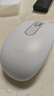 罗技（Logitech）M196 无线蓝牙鼠标 办公鼠标 笔记本商务办公家用 小巧便携 对称手型 珍珠白 实拍图